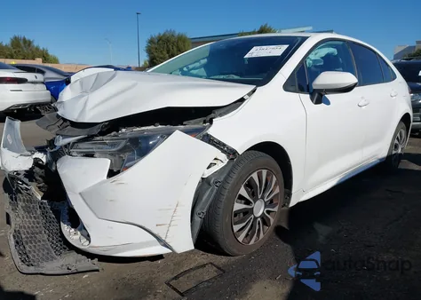 2021 Toyota Corolla Le из США, поврежденный, VIN 5YFEPMAE8MP149383